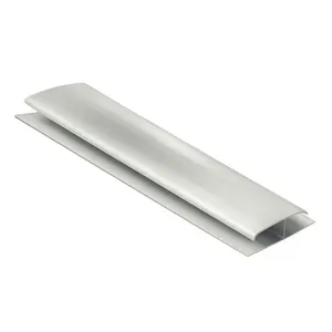 Emenda H para Forro de PVC 6m Forusi Emenda H para Forro de PVC Branco 6m