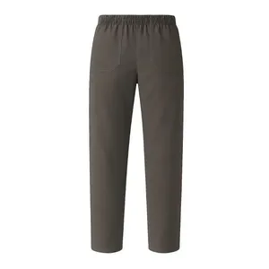Calça Brim Cinza Sem Faixa Tockformes Calça Brim sem Faixa Cinza Tam GG Tockformes