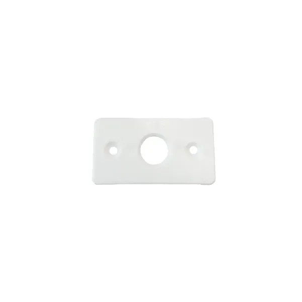 Sapata Lateral 20 Peças Sforplast Sapata Lateral 19mm Branca 20 Peças