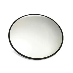 Espelho Panorâmico Convexo para Segurança Borda Borracha Metálico Vision Espelho Panorâmico Convexo para Segurança 60cm Borda Borracha Metálico