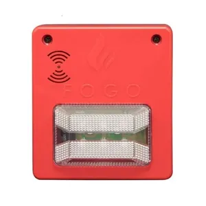 Sinalizador Audiovisual com Sirene Convencional 12/24V Segurimax Sinalizador Audiovisual com Sirene Convencional 12/24V