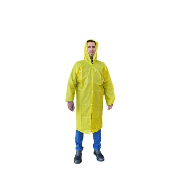 Capa de Chuva Vinil Amarela Brasmo Capa de Chuva Vinil Amarela Tam M Brasmo