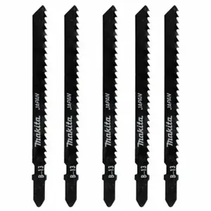 Lâmina de Serra Tico-Tico 70mm 8 Dentes 5 Peças Makita Lâmina de Serra Tico-Tico P/Madeira A-85656 70mm 8 Dentes 5 Uni