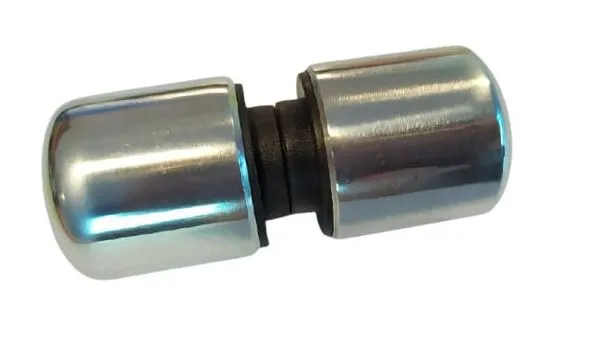 Puxador Cartucho para Box 22mm AlumÍnio Roaplas Puxador Cartucho para Box 22mm AlumÍnio Cromado
