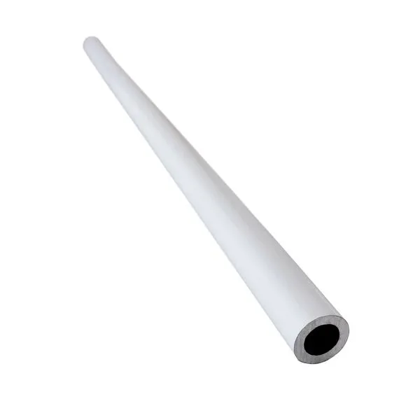 Tubo Redondo Alumínio Branco para Cabide 3m