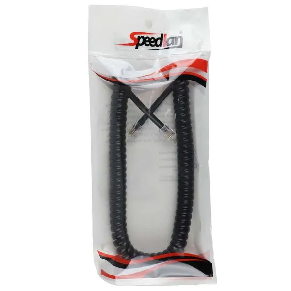Cordão Espiral 4P4C com 2 Metros Dualcomp Cordão Espiral 4P4C com 2 Metros