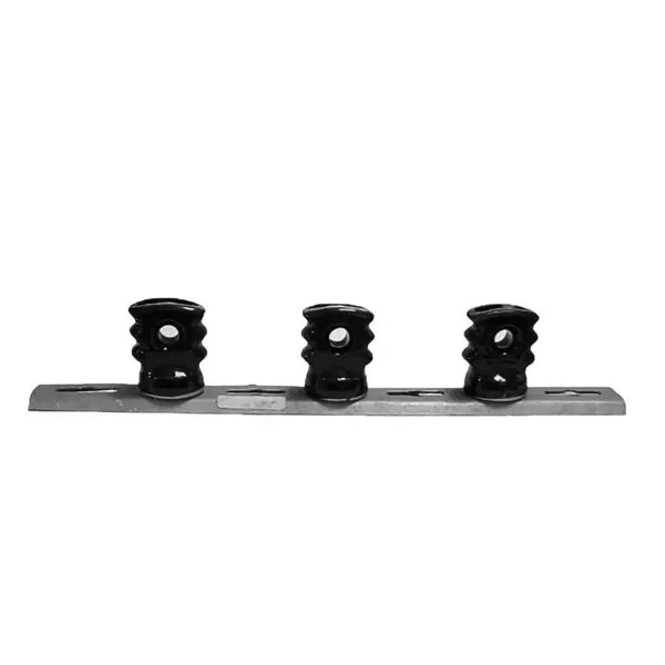 Braquete para Isoladores Rex A.Santos Braquete 3 Isoladores Rex