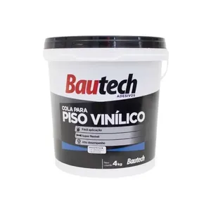 Adesivo de Contato para Piso Vinílico 4Kg Bautech Cola para Piso Vinílico 4Kg Bautech