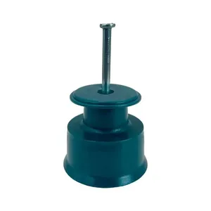 Roldana Plástica com Prego de Aço 5 peças Sforplast Roldana Plástica com Prego de Aço 30x30mm Sforplast 5 Peças