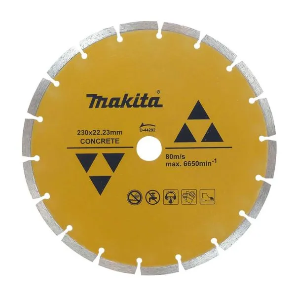 Disco de Corte Diamantado Segmentado Makita Disco de Corte Diamantado Segmentado 9" 230x22,23mm D-44292 Makita