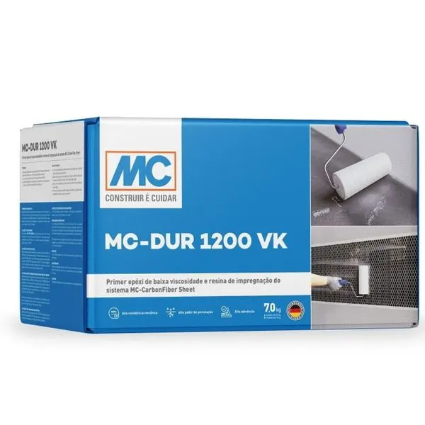 Primer Anti Umidade para Contrapisos MC Dur 1200 VK Mc Bauchemie Primer Anti Umidade para Contrapisos MC Dur 1200 VK 7Kg Mc Bauchemie