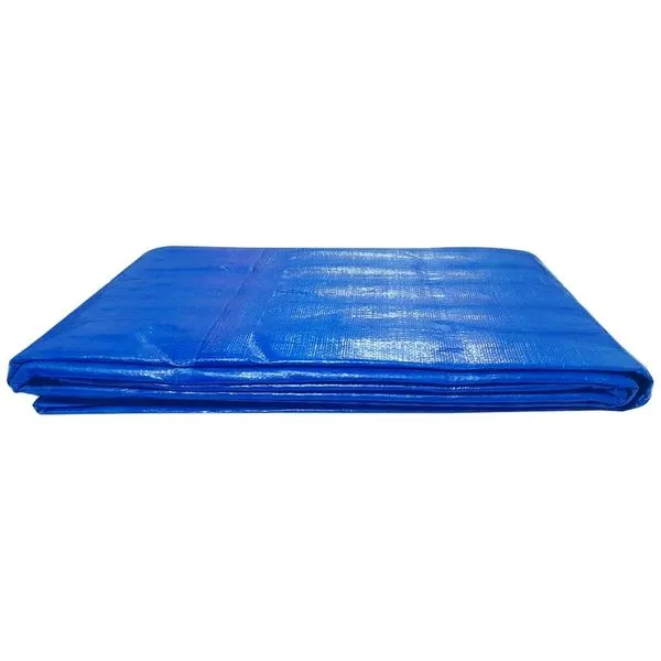 Lona Plástica de Polietileno 180gr 200 Micras Azul Ajax Lona Plástica de Polietileno 180gr 200 Micras 3x4m 12m² Azul