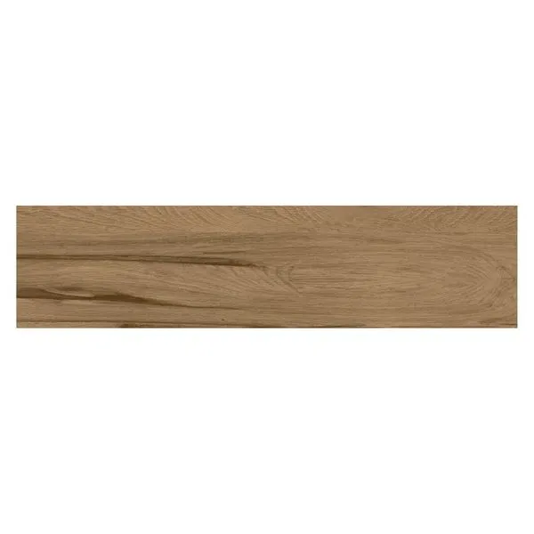 Porcelanato Soft Wood Retificado Acetinado Marrom 26x106cm 2,00m2 (Lote L06)