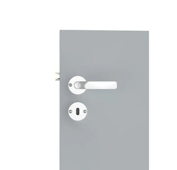 Fechadura Interna Pali Reta Roseta Redonda 40mm Cromada ROS23 Soprano Fechadura Interna Pali Reta Roseta Redonda 40MM Cromada ROS23