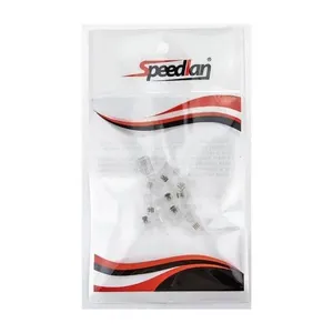 Conector RJ11 6PAC com 10 peças Dualcomp Conector RJ11 6P4C com 10 Peças