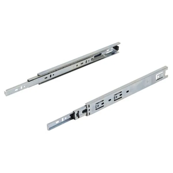 Corrediça Telescópica H35 Mini Até 25Kg 1 Par Zincada FGVTN Corrediça Telescópica H35 Mini 300mm Até 25Kg 01 Par Zincada