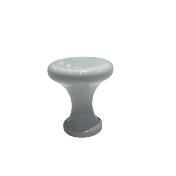 Puxador Botão Redondo 25,4mm Zamac Ago Inox Puxador Botão Redondo 30mm Zamac Branco