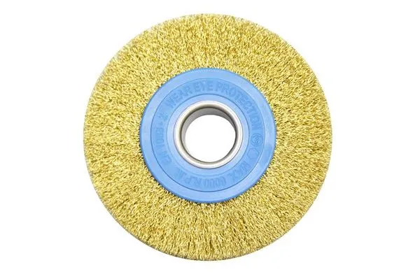 Escova de Aço Latonado Circular Ondulada 152,4x25,4x32mm Norton