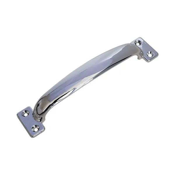 Puxador Curvo Tradição DZ 959 180mm Zamac Criativa Puxador Curvo Tradição DZ 959 160mm Zamac Cromado