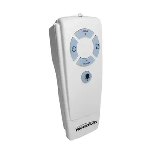 Controle Remoto para Ventilador de Teto com Reversão Protection Controle Remoto Ventilador Teto para 1 Lâmpada Branco com Reversão