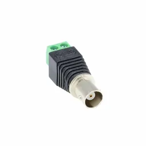 Adaptador Borne Parafuso x BNC F com 4 peças Dualcomp Adaptador Borne Parafuso X BNC F com 4 peças