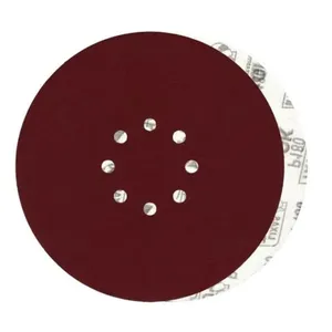 Disco de Lixa 9" 225mm 8 Furos Grão 100 10 Peças Lixas Tatu