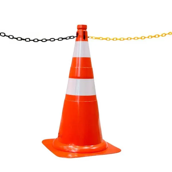 Cone de Sinalização Flexível 75cm Laranja Kteli Cone de Sinalização Flexível 75cm Laranja