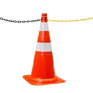 Cone de Sinalização Flexível 75cm Laranja Kteli Cone de Sinalização Flexível 75cm Laranja
