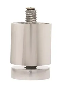 Prolongador Cilíndrico com Tampa Alumínio Forjaria Alvorada Prolongador Cilíndrico com Tampa 1.1/2"x50mm Alumínio
