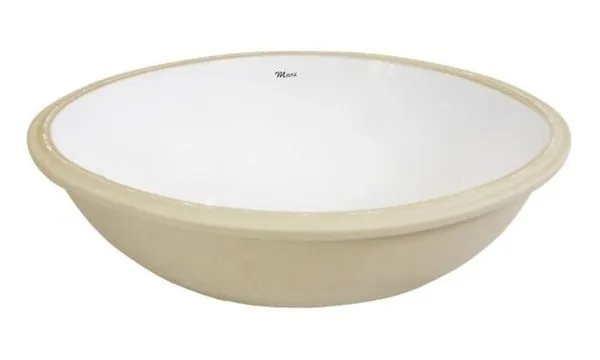 Cuba de Embutir Louça Oval Gardênia Branca 41x31cm MariLouças Cuba de Embutir Oval Branca 41x31cm Louça MariLouças Gardênia