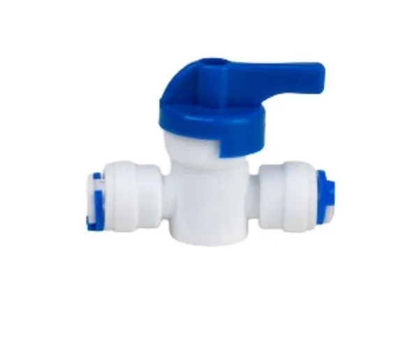 Válvula Engate Rápido para Filtro 1/4" Hidrofiltros