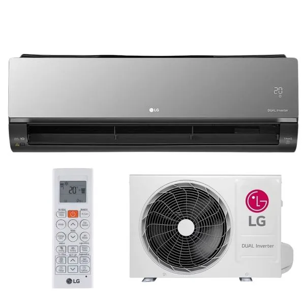 Ar Condicionado Inverter Nano 12000 BTUs Quente e Frio LG Ar Condicionado Inverter LG Nano 12000 Btus Quente e Frio 220V