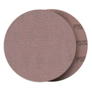 Disco de Lixa 7" 177mm com Velcro Grão 220 10 Peças Lixas Tatu