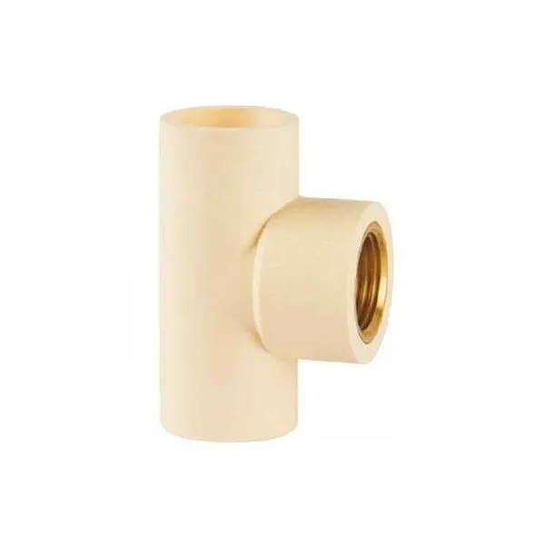 Tee De Transição Cpvc 22mm X 1-2'' Para água Quente-fria - Amanco