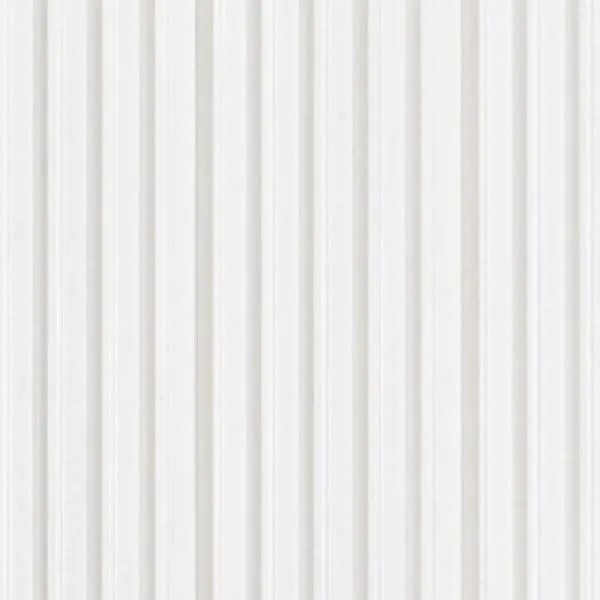 Painel Ripado Poliestireno Ruffino Painel Ripado Poliestireno Branco 12,2cmx2,85m