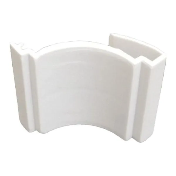 Emenda Meia Cana para Forro PVC Branco 1,5x2,5cm Bariri Emenda Meia Cana para Forro PVC Branco 1,5x2,5cm