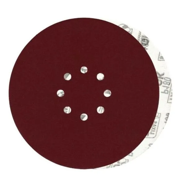 Disco de Lixa 9" 225mm 8 Furos Grão 120 10 Peças Lixas Tatu