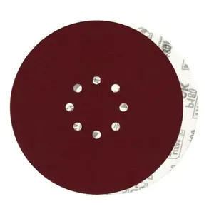 Disco de Lixa 9" 225mm 8 Furos Grão 120 10 Peças Lixas Tatu