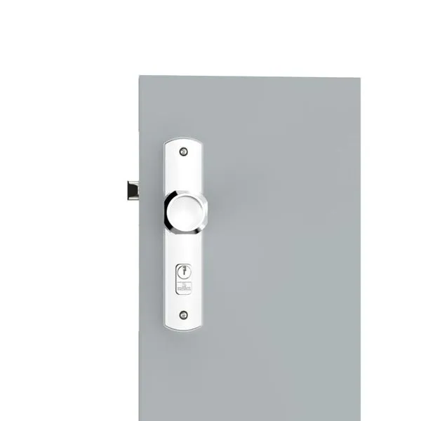 Fechadura Externa Espelho 40mm Brio Bola Cromado Soprano Fechadura Externa Espelho 40MM Brio Bola Cromado