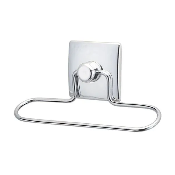 Porta Toalha de Rosto com Dupla Face 3M Aço Inox Arthi Porta Toalha de Rosto com Dupla Face 3M Cromado
