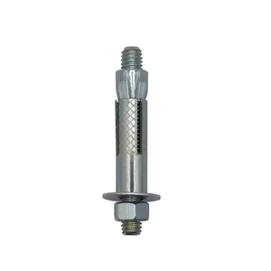 Chumbador CB com Parafuso 2 Peças Sforplast Chumbador CB com Prisioneiro 3/8"x80mm 02 Peças