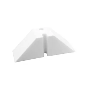 Calço Telha Translúcida Trapézio Branco 3,5x1cm Cersan Calço Telha Translucida Trapézio Cersan