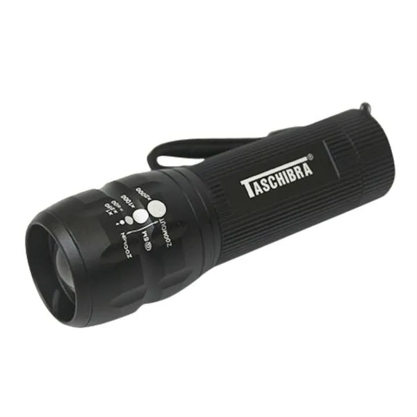 Lanterna de LED Alumínio TLL04 9 LEDs Taschibra Lanterna de Led Alumínio Taschibra 220 Lúmens 3 Pilhas AAA