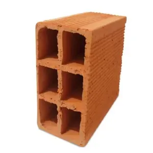 Bloco Cerâmico de Vedação 9x19x19cm Tatuí