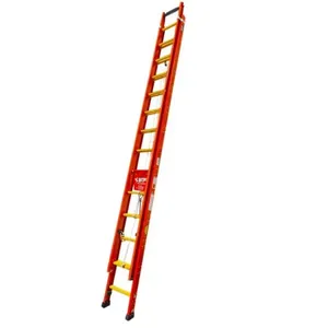 Escada Fibra Extensível Profissional 32 Degraus 5,10/9,00m Botafogo