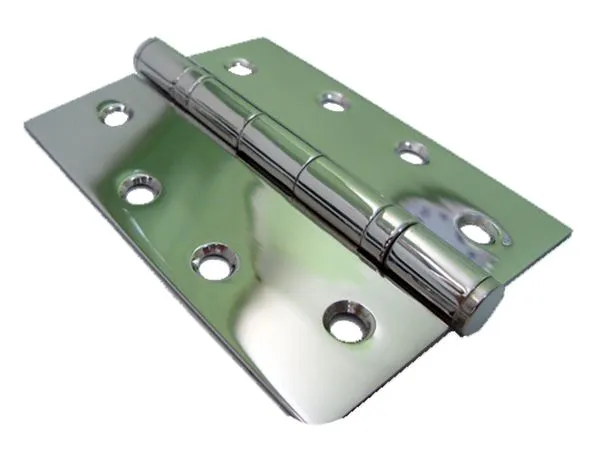 Dobradiça Cromada 3 Peças Geris Dobradiça 3x2,5" Até 36Kg Cromada 03 Peças