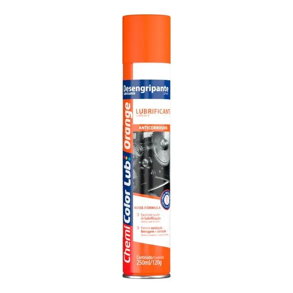 Desengripante Lubrificante Orange 250ml/120g Chemicolor