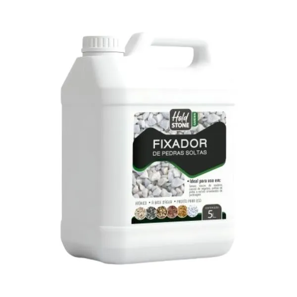 Fixador de Pedras Líquido Semi Brilho 5L Hold Stone Drylevis Fixador de Pedras Líquido Semi Brilho 5 Litros Hold Stone