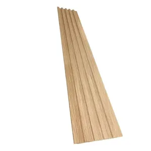 Painel Ripado Poliestireno Ruffino Painel Ripado Poliestireno Marupá 12,2cmx2,85m