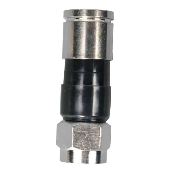 Conector de Compressão RG6U com 2 peças Interneed Conector de Compressão RG6U 02 Peças